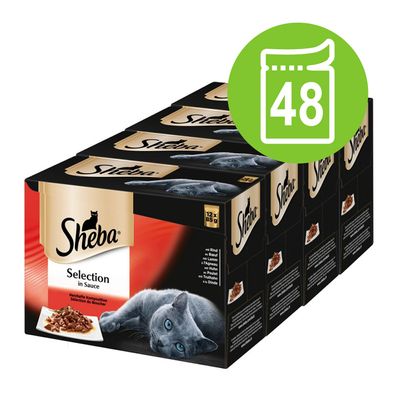 Bolsitas Sheba Select Slices 48 x 85 g