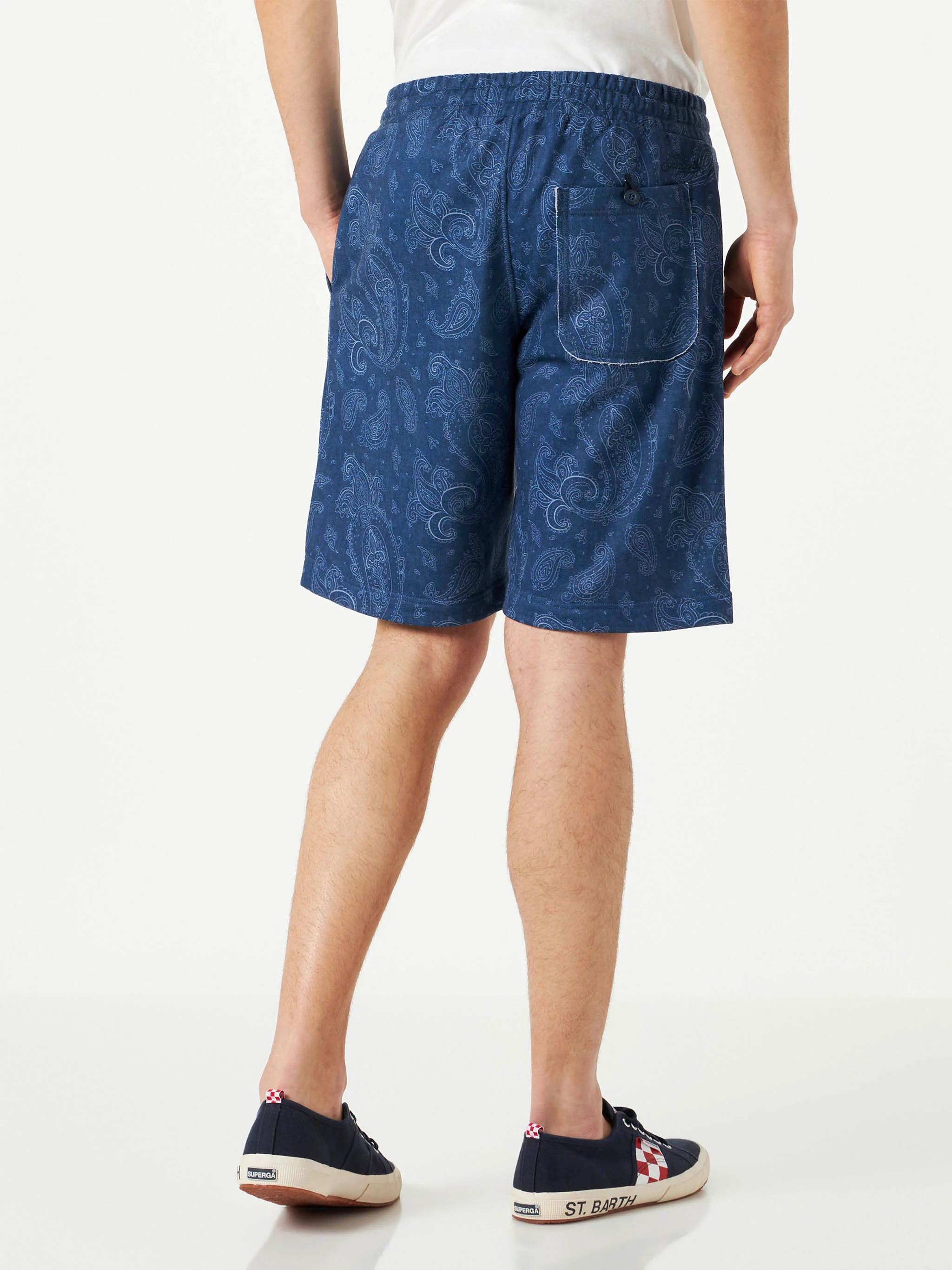 Heren Bermudashorts van katoen