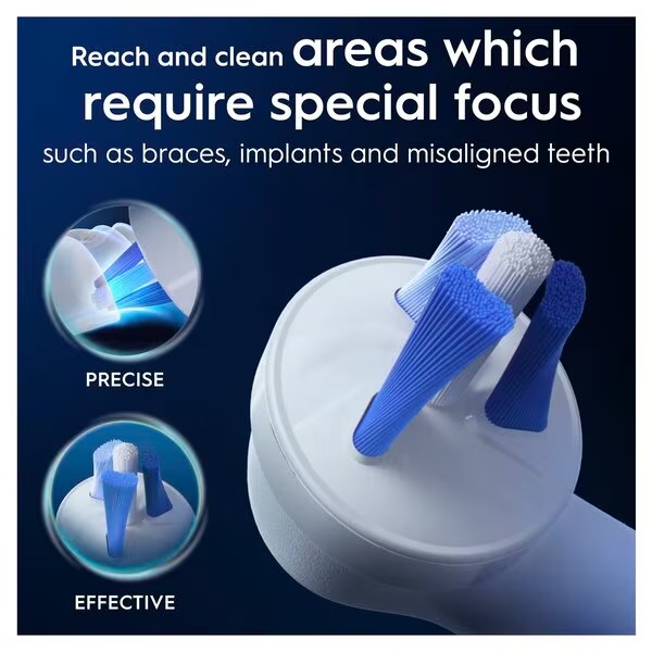 Oral B Opzetborstel iO Interdental Clean<br>wit, 2 stuks