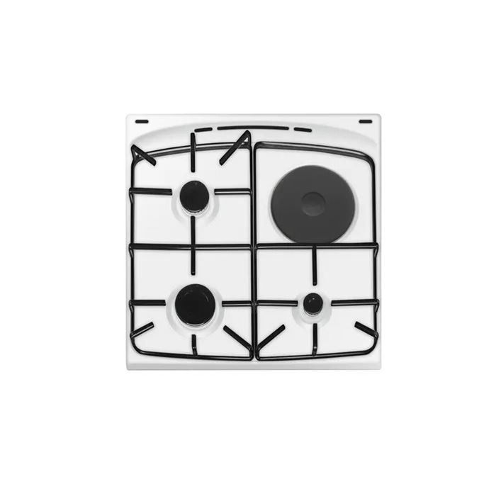 Amica 77L 4-Flammen-Multikocher, Weiß - ACM7035RB