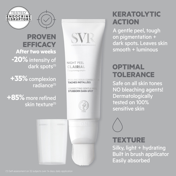SVR CLAIRIAL Nachtpeeling Hyperigmentationskorrektor 50 ml