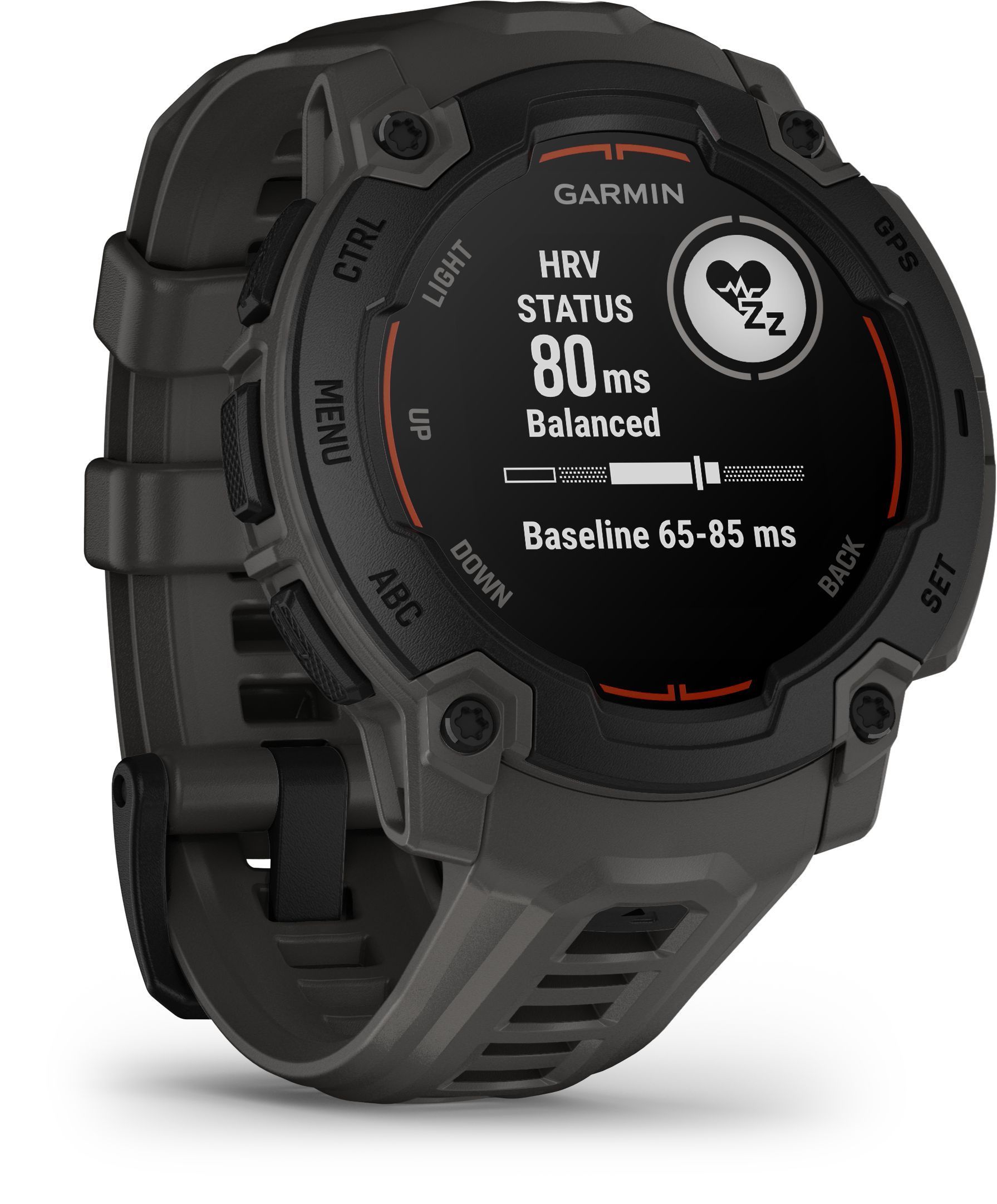 Garmin Instinct E 45mm Sport Smartwatch - Black/Charcoal Grey