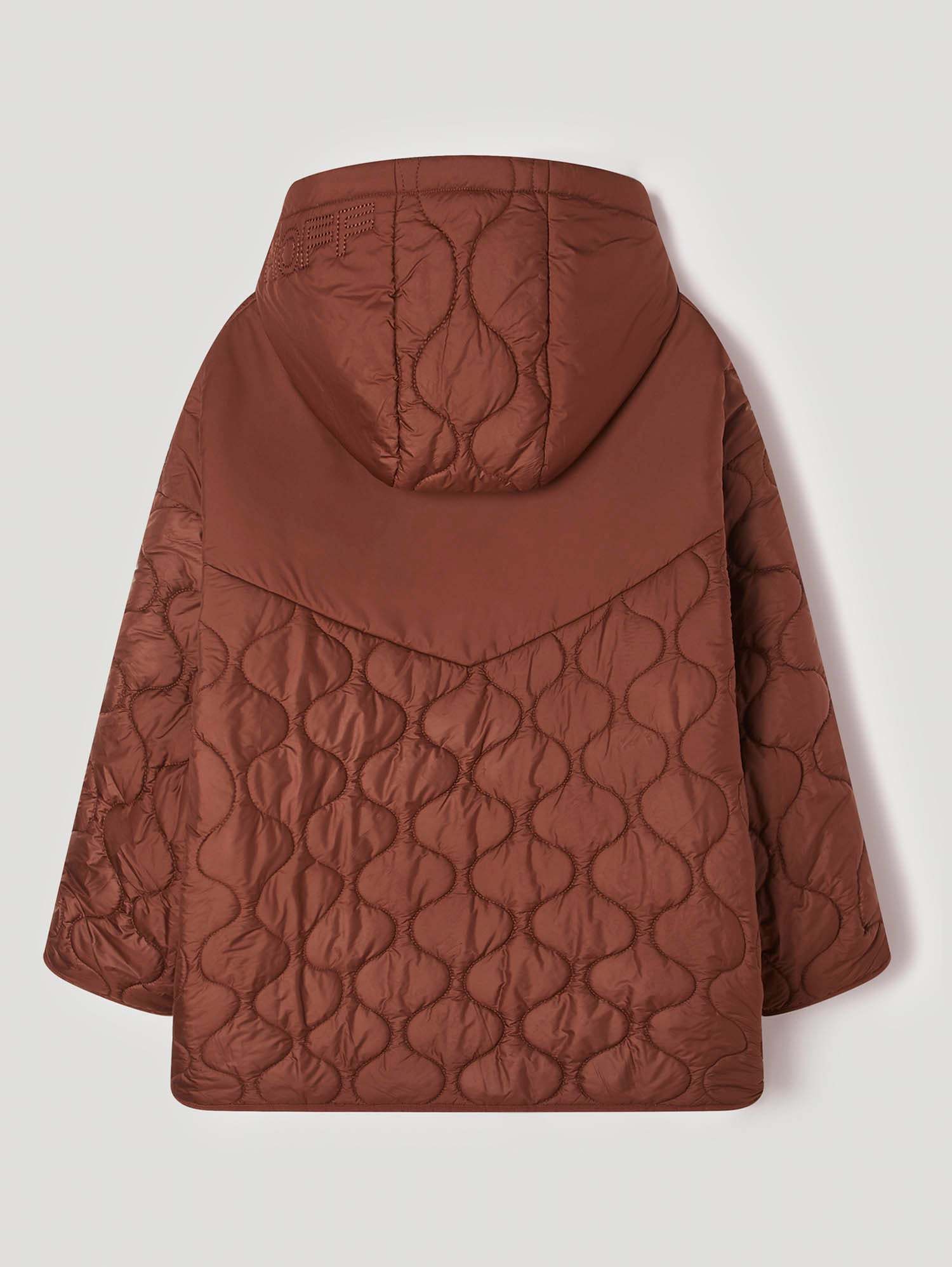ALPES PUFFER JACKET CHOCOLATE