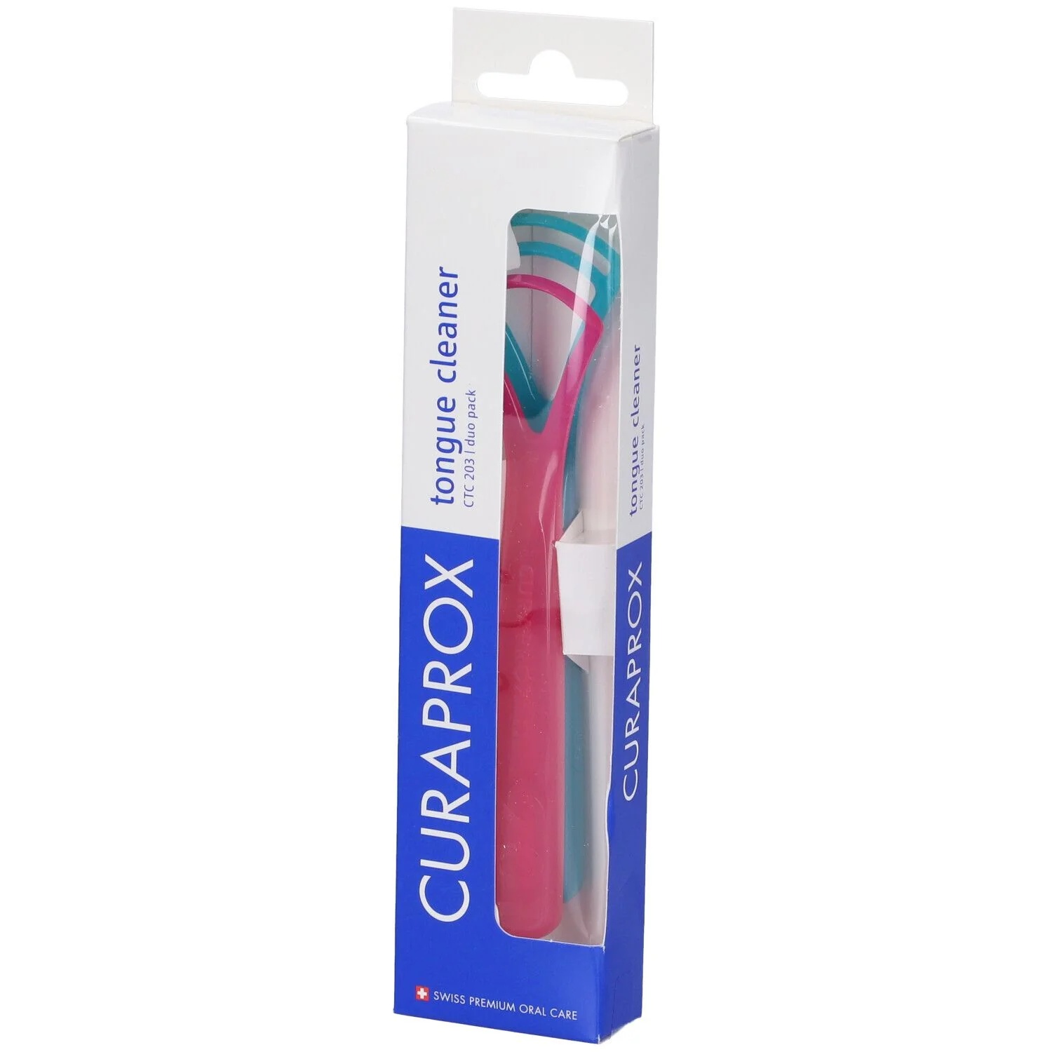 Curaprox Zungenreiniger CTC 203, 2 Stück, Mundhygiene