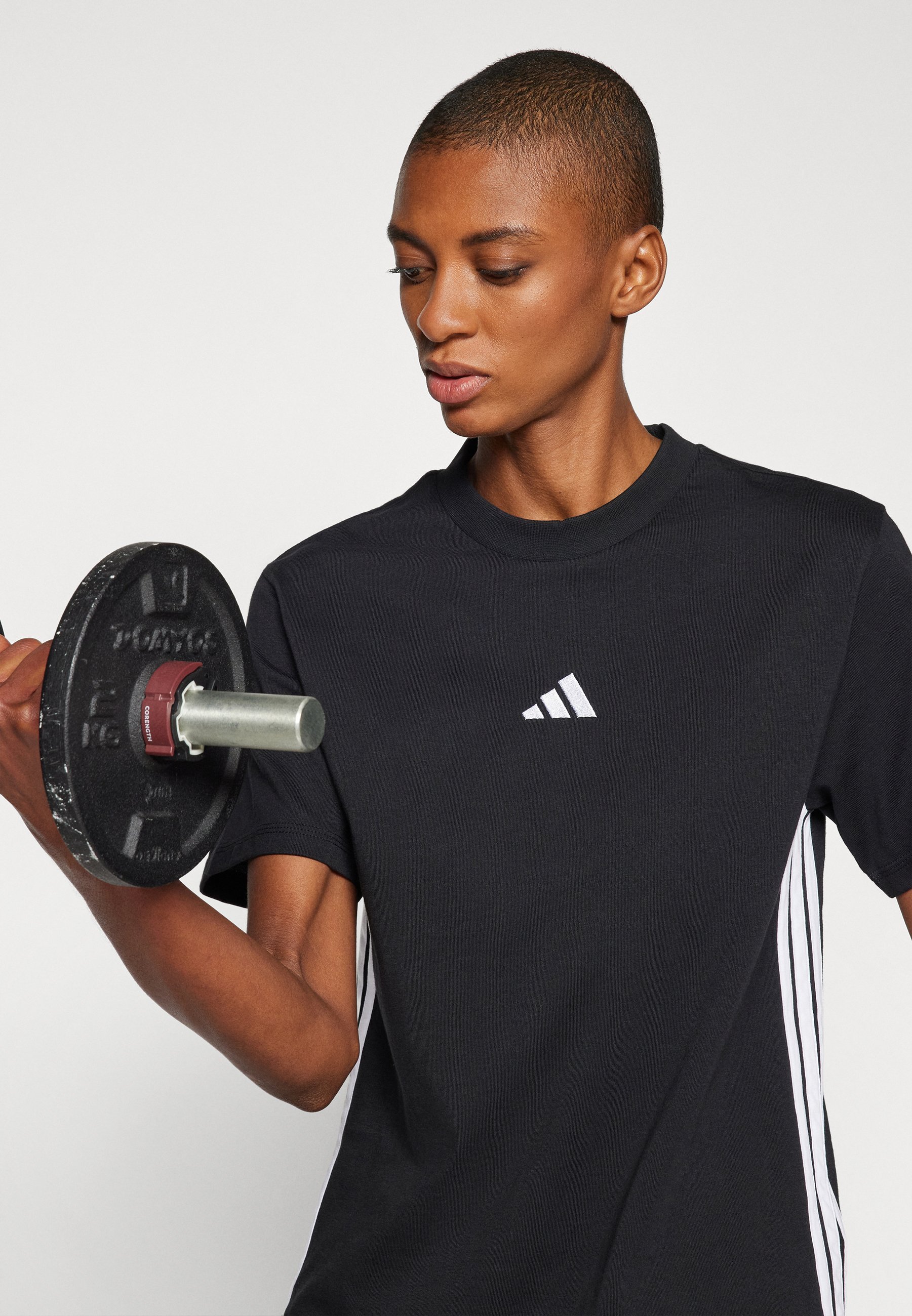 T-shirt imprimé adidas Sportswear - noir/blanc