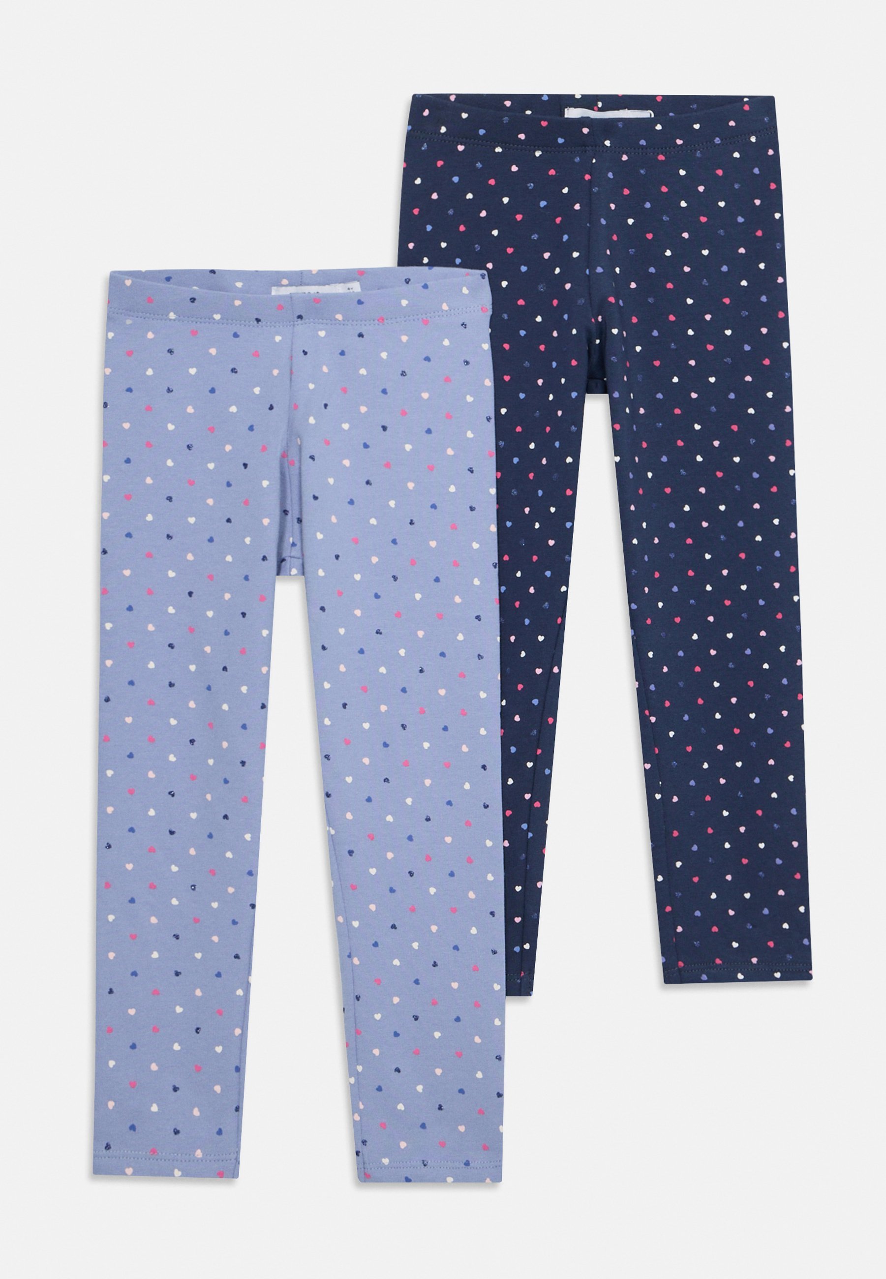 Noem het NMFOEANA 2-PACK - Trainingsbroek - indigo/paars