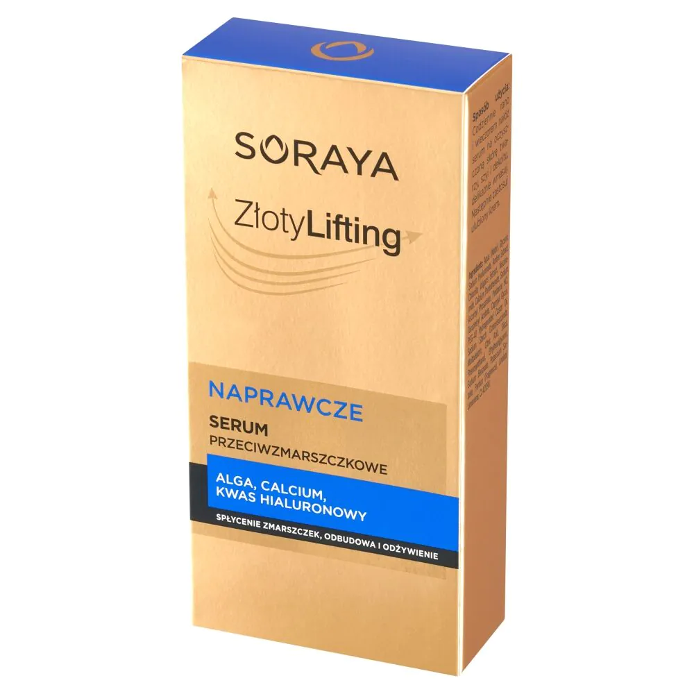 Soraya Złoty Lifting Naprawcze serum przeciwzmarszczkowe 70+ 30ml