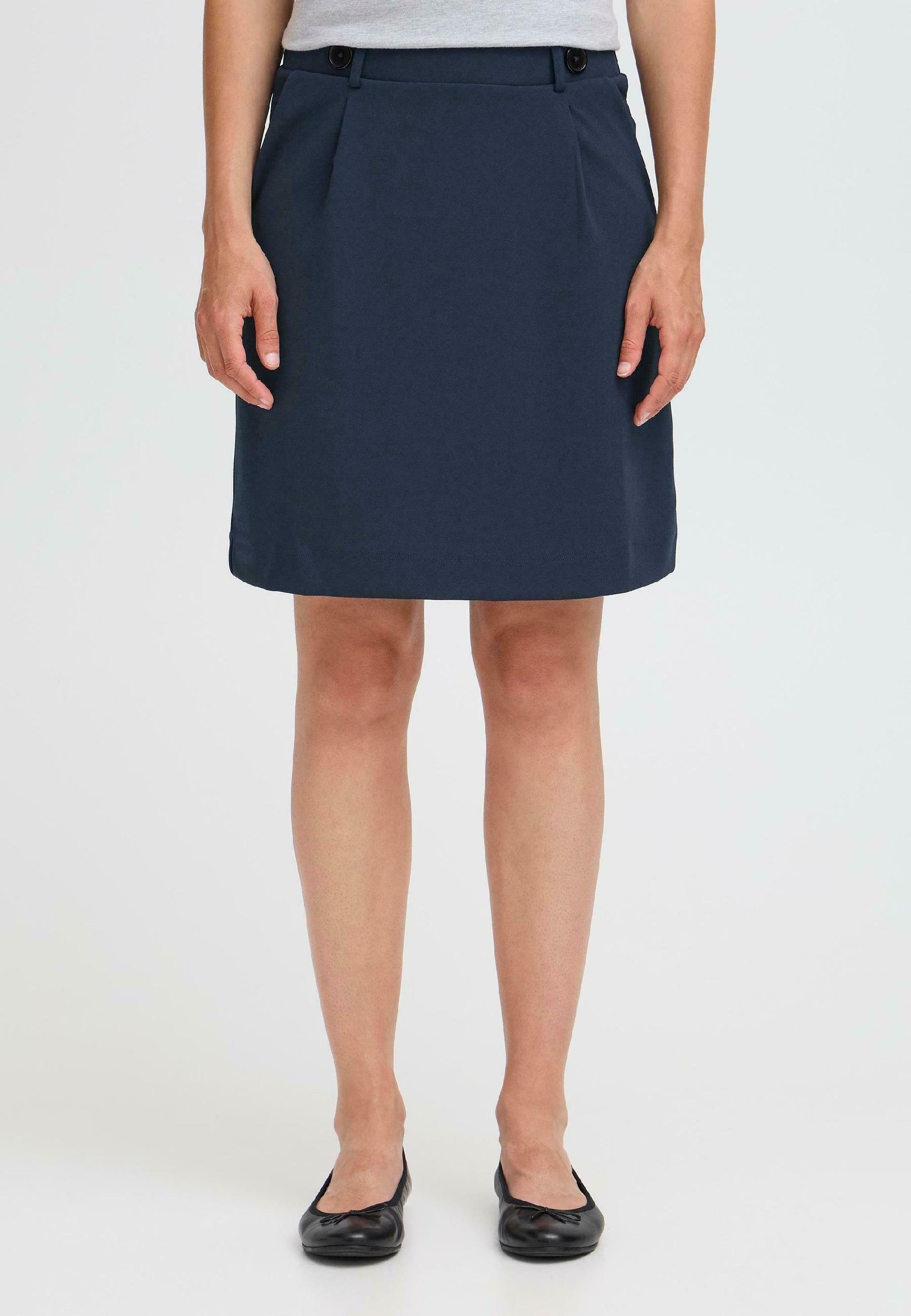 Oxmo OXTAYRA - Gonna a trapezio - Blazer blu navy
