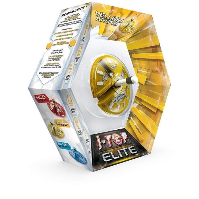 Goliath - ITOP Elite Chrono Warp jaune - Toupie compte-tours