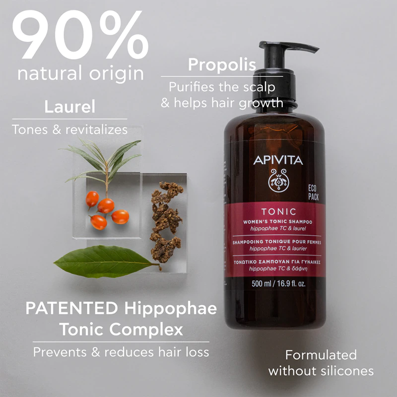 Apivita Tonic Dámský tonizující šampon proti vypadávání vlasů