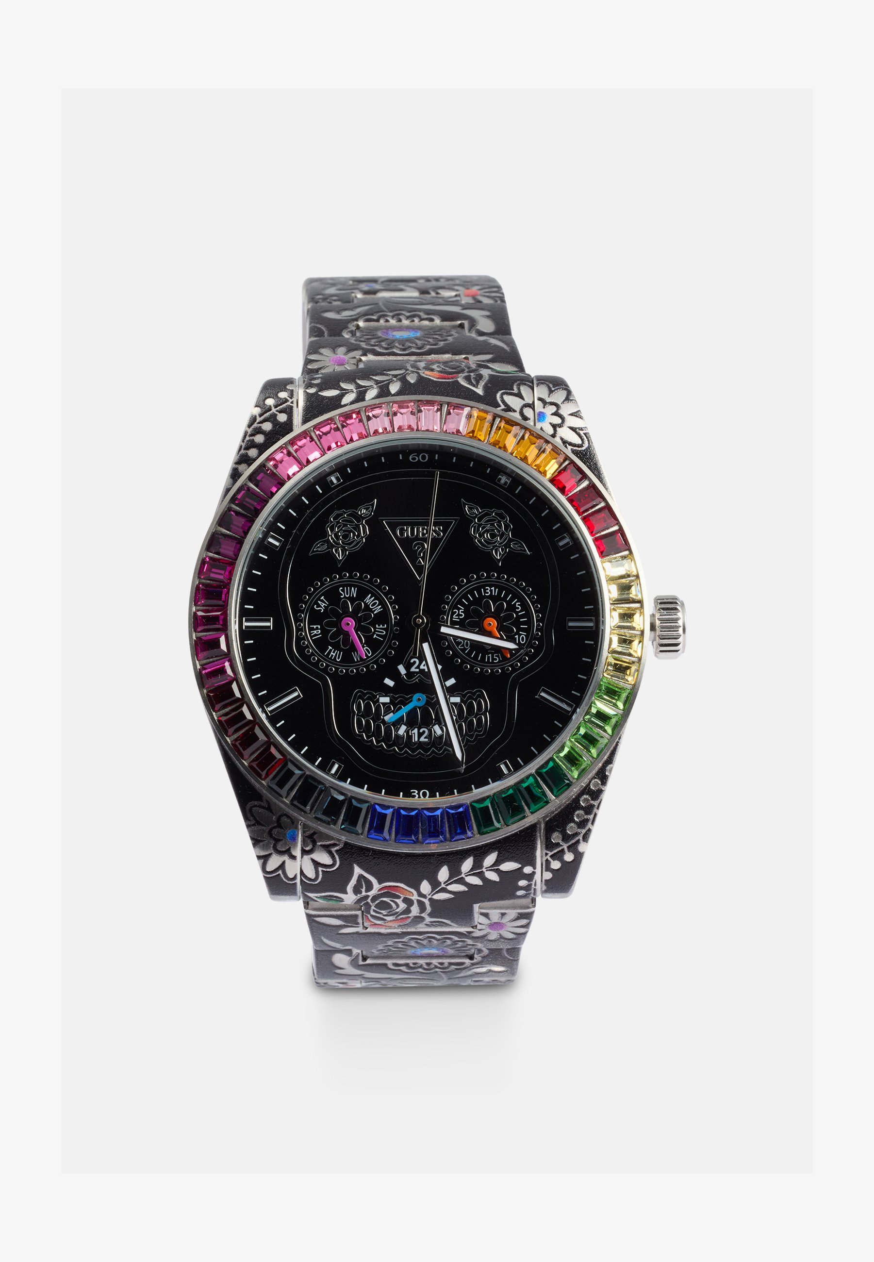 Guess CATRIN - Chronograafhorloge - zilverkleurig