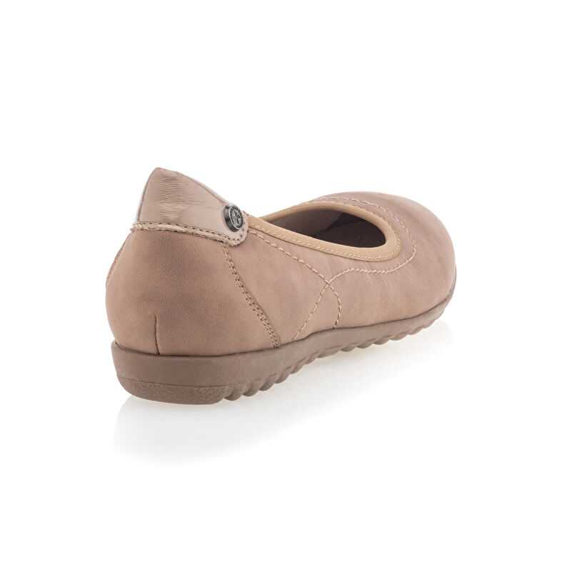 Braune Ballerinas / Mary Janes für Damen