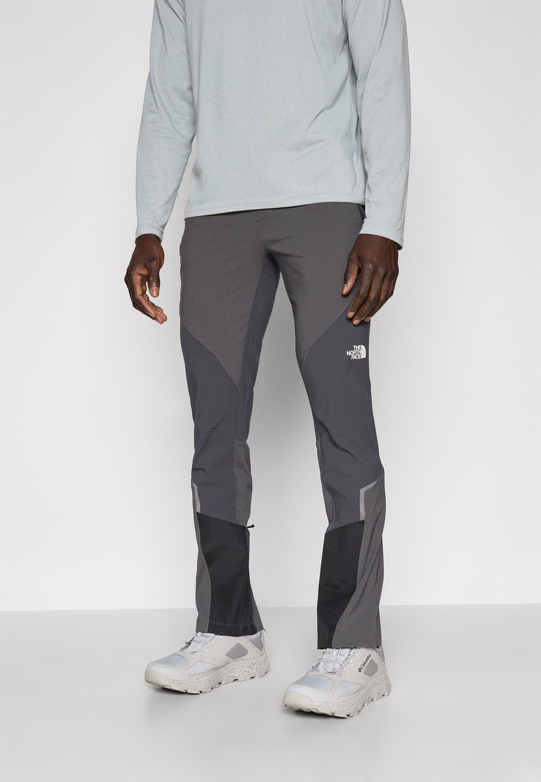 Pantaloni The North Face DAWN TURN - Pantaloni da esterno - grigio antracite/grigio asfalto/nero