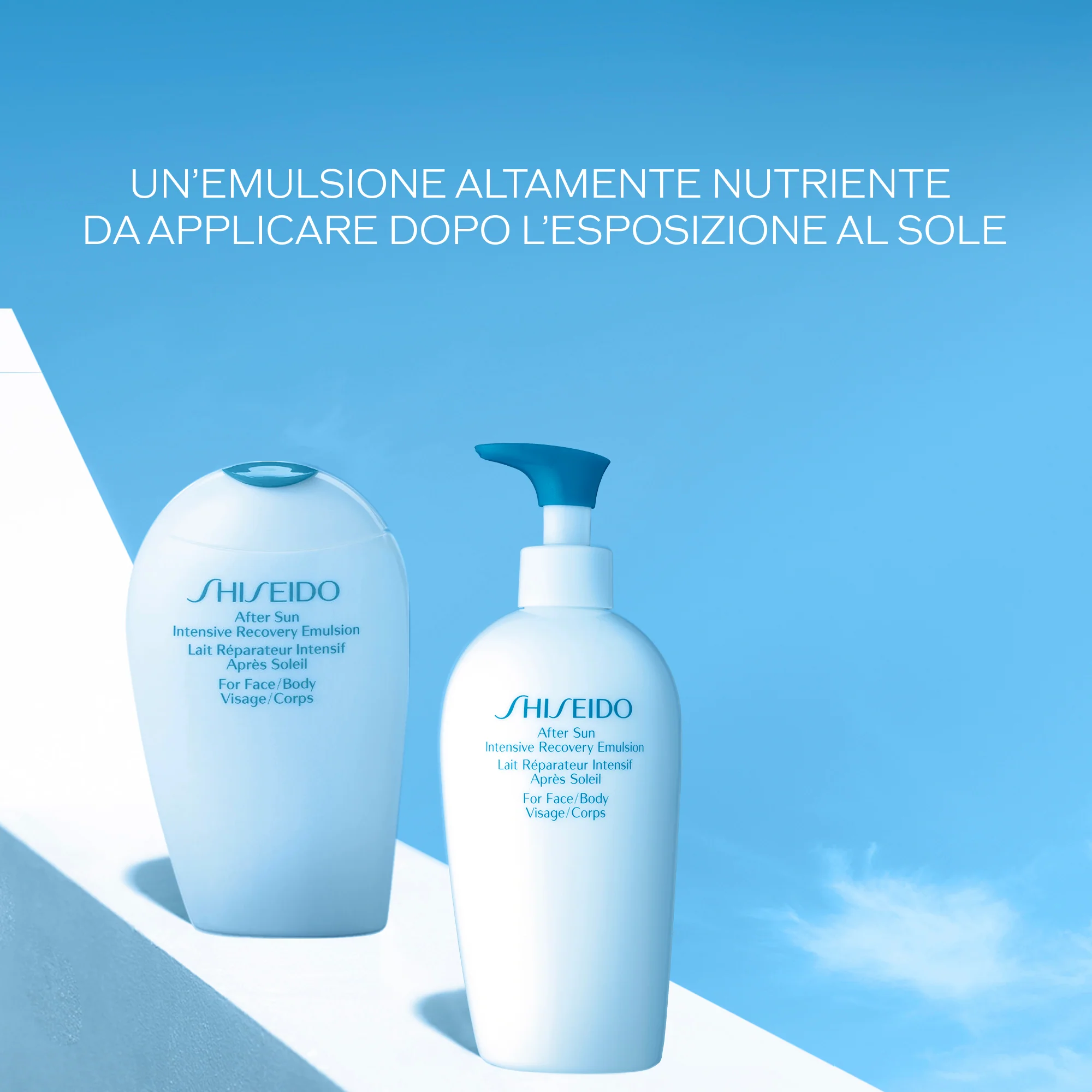 Solari After Sun Intensive Recovery Emulsion Doposole viso e corpo - Latte corpo doposole, Doposole viso