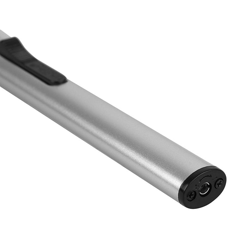 Accendino per caminetto Unilite argento metallico dritto