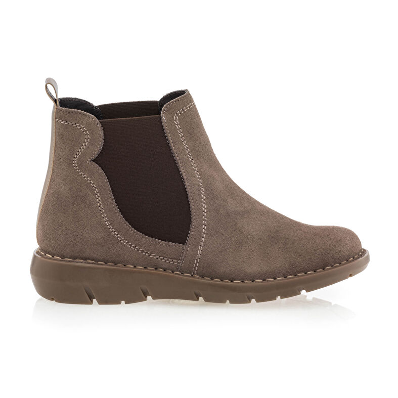 Braune Damenstiefel / Stiefeletten