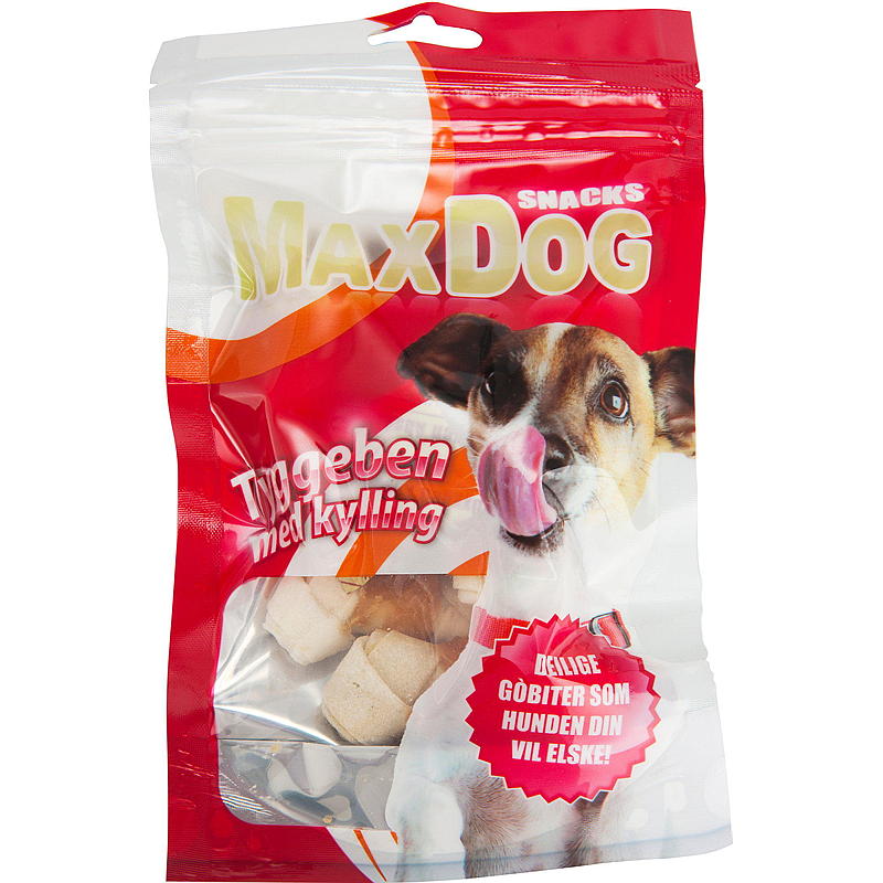 MaxDog Kauknochen 80 g, mit Hühnchen MaxDog