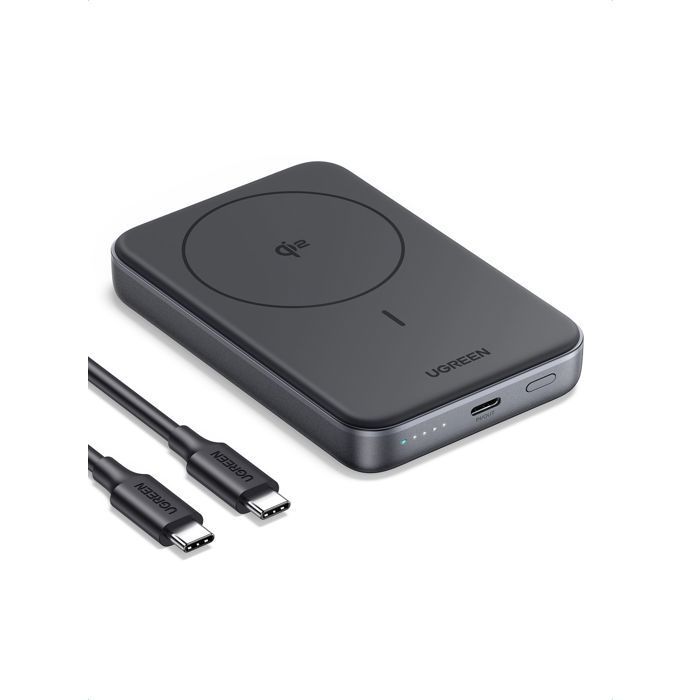 Qi-enabled power bank - UGREEN - 10,000 mAh - 30W - Black