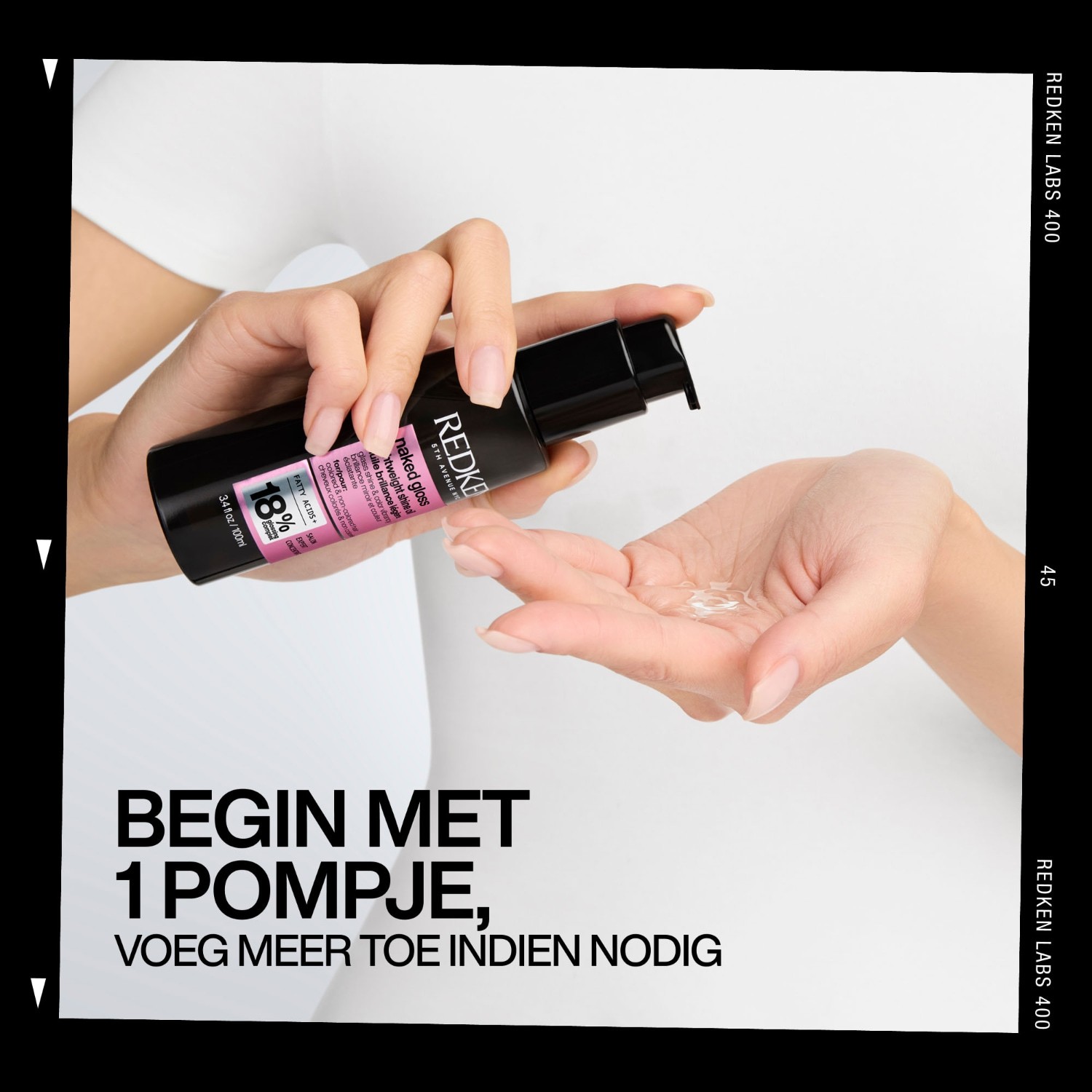 „Redken“ plaukų aliejus „Acid Color Gloss Naked Gloss“ lengvas blizgesio suteikiantis aliejus – 100 ml
