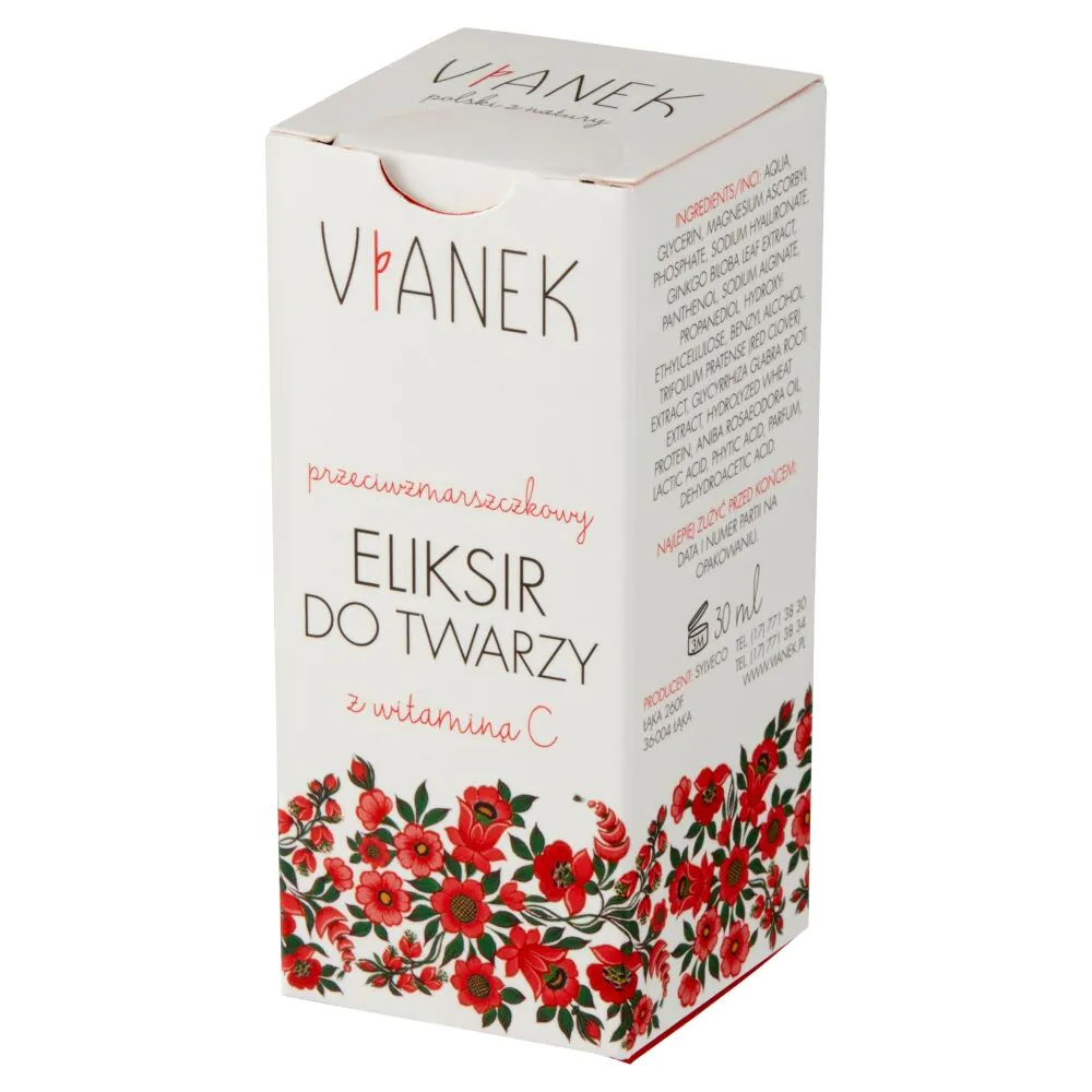 Vianek Przeciwzmarszczkowy eliksir do twarzy