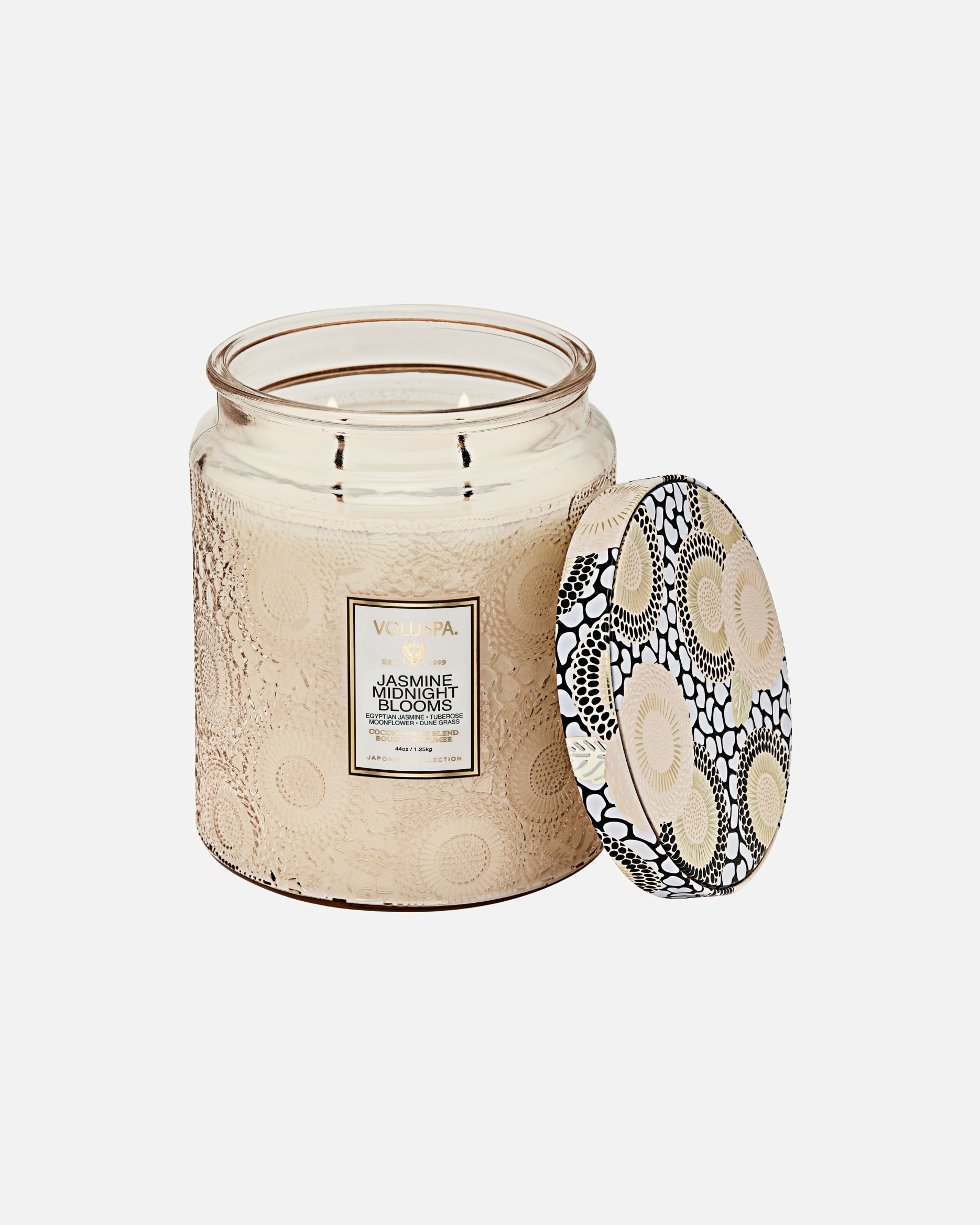 VOLUSPA Jasmine Midnight Blooms 44oz Luxe Jar
