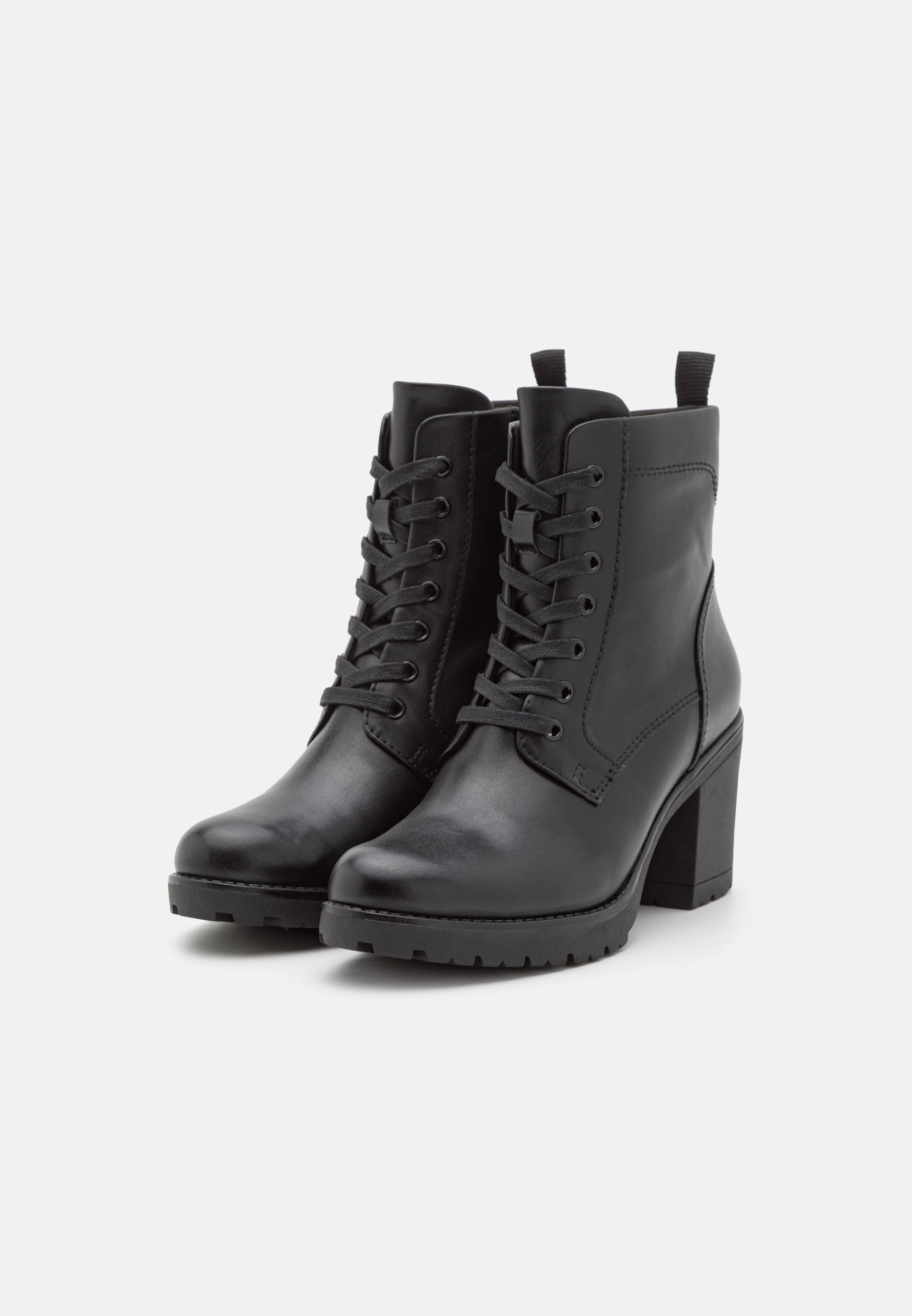 Marco Tozzi Stiefeletten mit hohem Absatz – schwarz
