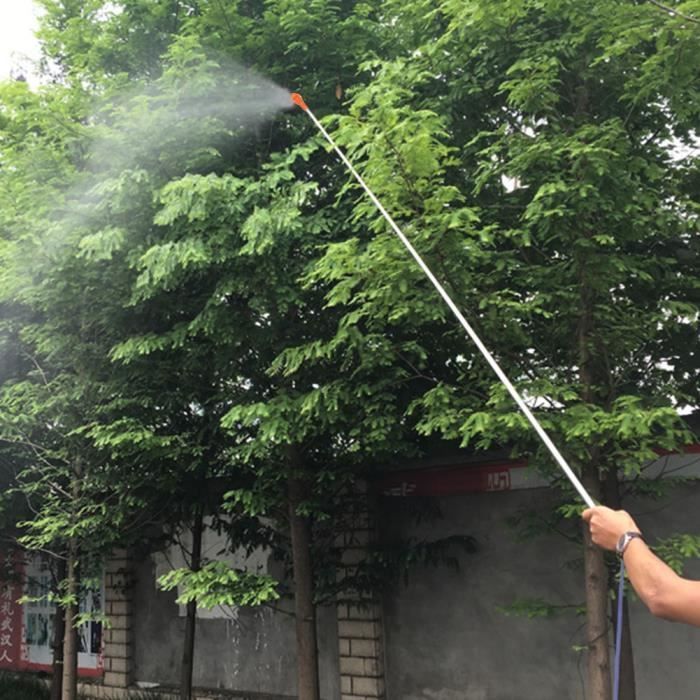 Herramienta de jardinería - Lanza pulverizadora - Acero inoxidable - 2,6 m - Ajustable - Multifuncional