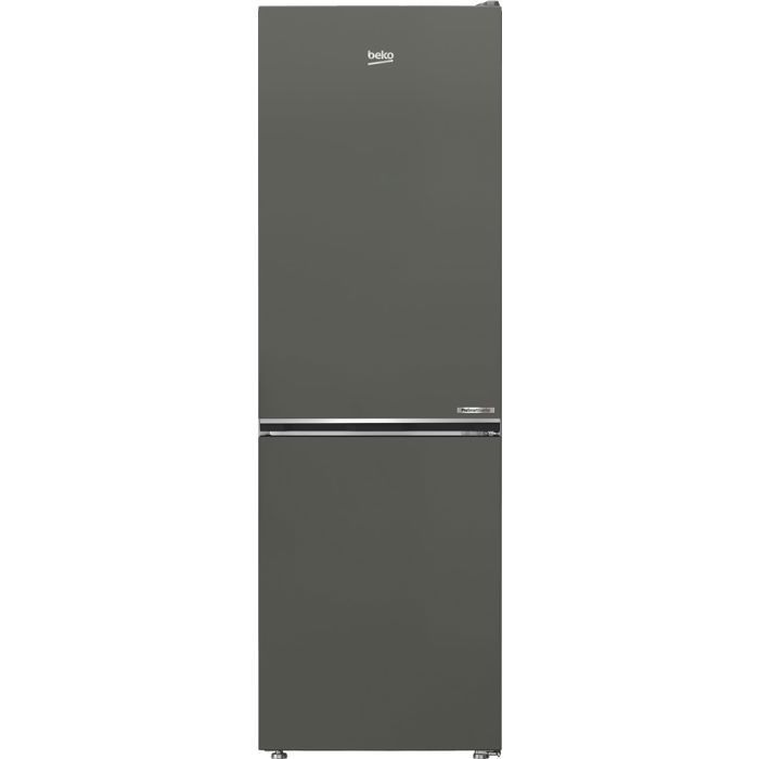 Frigorífico combinado BEKO bPro Serie 500 - B7RCNE367HG - 2 puertas - 316 L - Clase energética B - 59,5 x 66,3 x 186,5 cm - Gris Manhattan