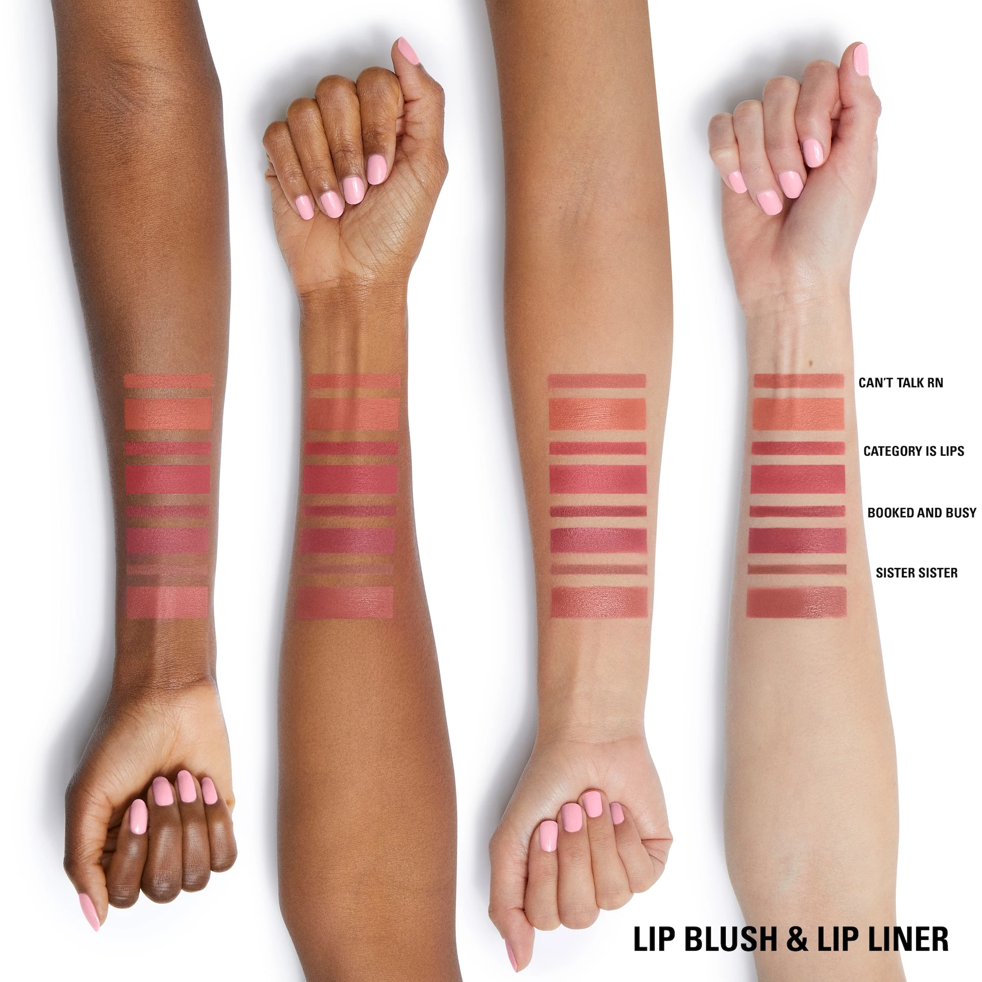 Komplet rumenila za usne 729 Sister Sister - Kylie By Kylie Jenner