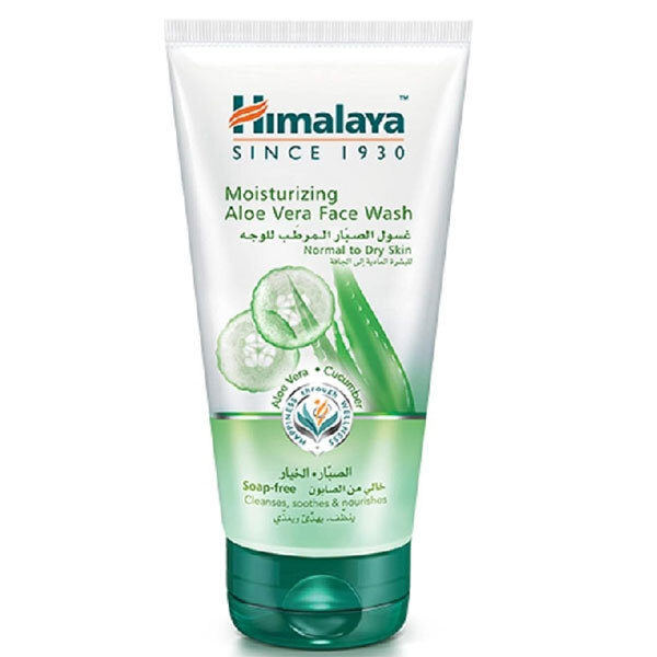 Spălare facială cu aloe vera din Himalaya