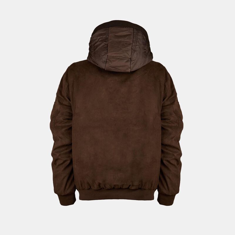 Bomber da uomo con cappuccio