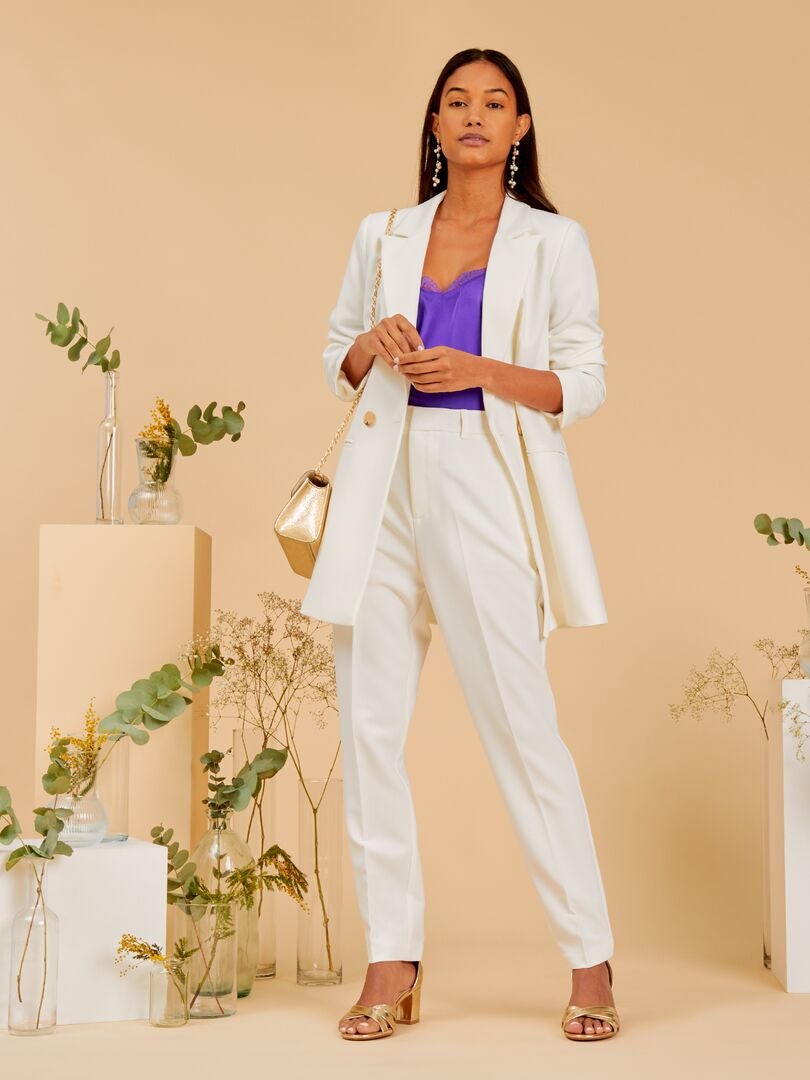 Pantalones pitillo - BLANCOS