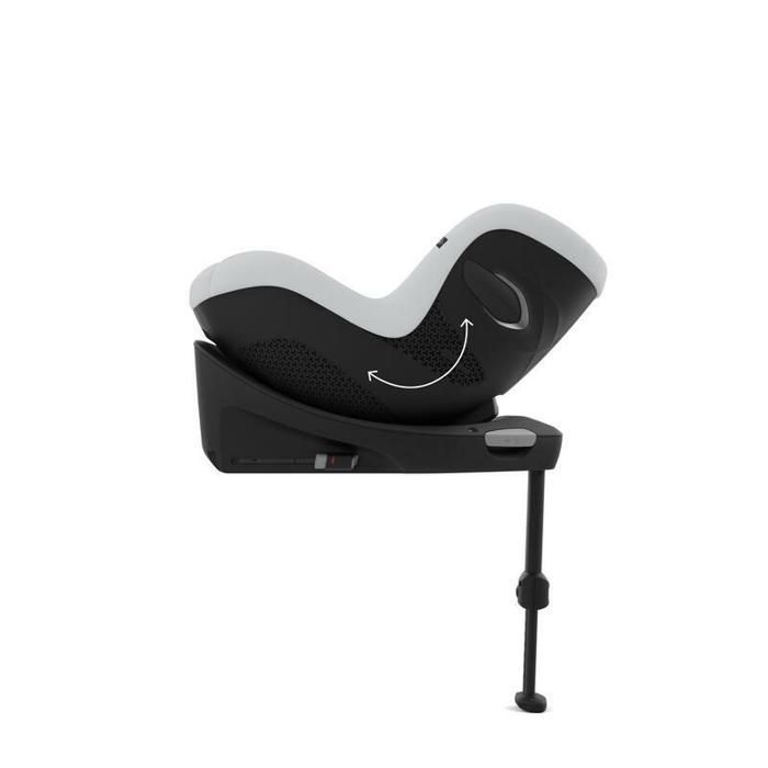 Silla de coche Cybex Sirona Gi i-Size, color dorado - 61 a 105 cm - 3 meses a 4 años - hasta 20 kg - Gris niebla Gris claro