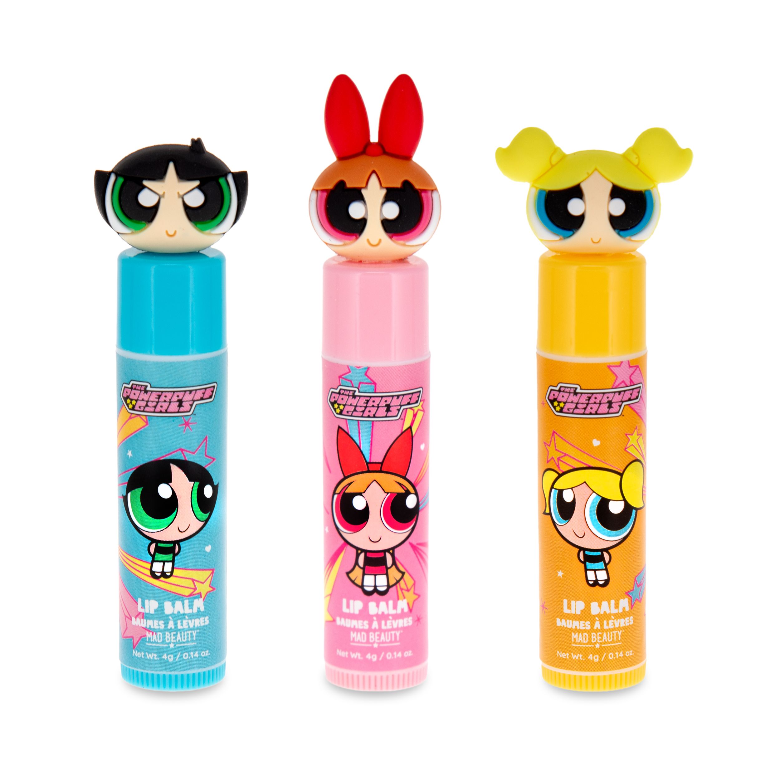 Powerpuff Girls lūpu balzami Lūpu balzami, mitrinātāji un kopšanas līdzekļi