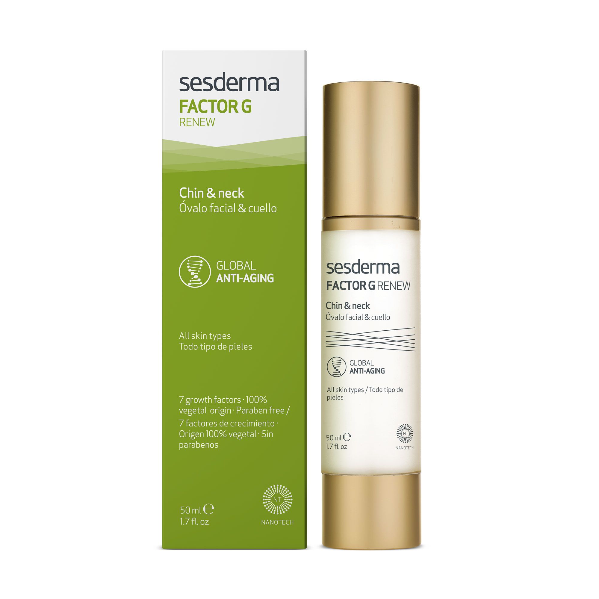 Factor G Renew za obraz in vrat Proti gubam in staranju