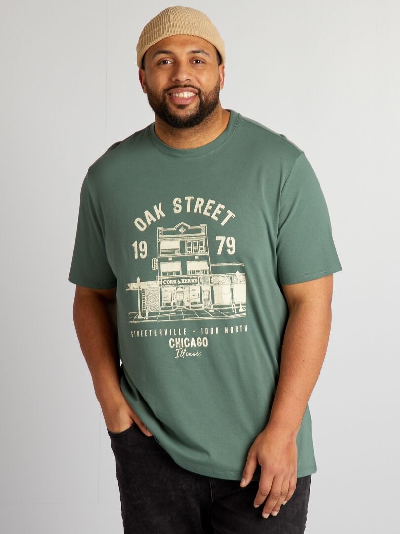 Camiseta de punto - VERDE