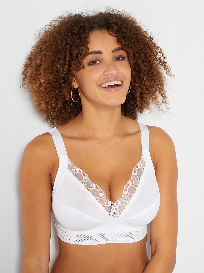 Sutiã Playtex Feel Good Support Bio - Branco