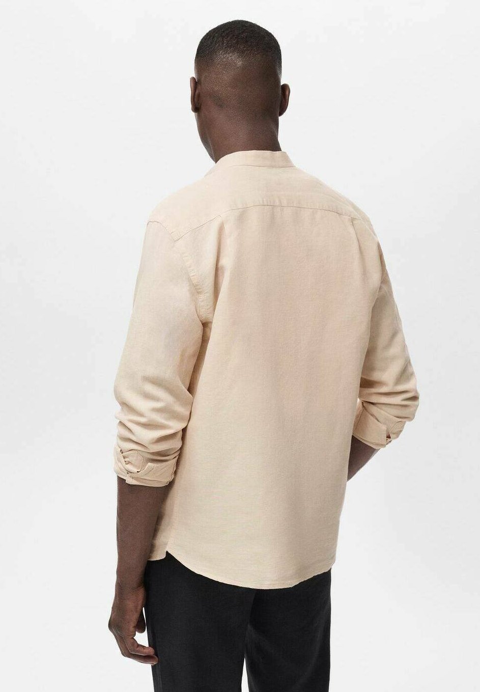 Mango MAO COLLAR - Hemd - sand