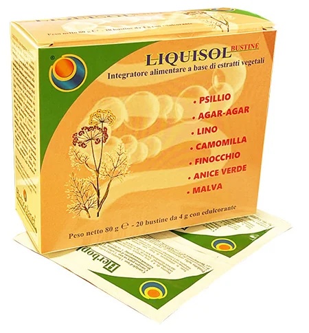 HERBOPLANET Liquisol 20 zakjes voor een gezonde darmflora, glutenvrij