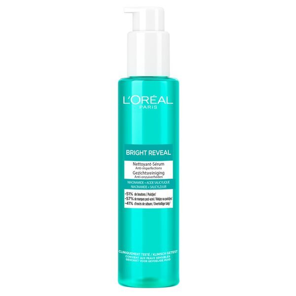 L'Oréal Paris Bright Reveal гел за чишћење лица 150ml