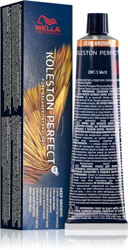 Wella Professionals Koleston Perfect ME+ tamsiai rudi ilgalaikiai plaukų dažai