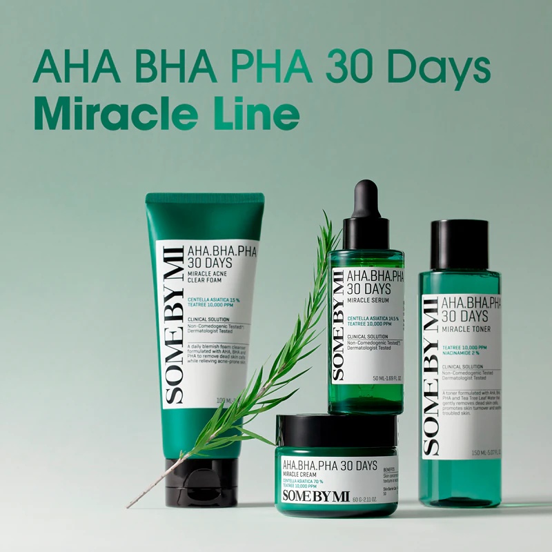 Some By Mi AHA∙BHA∙PHA пена за дубинско чишћење проблематичне коже од 30 дана, против акни