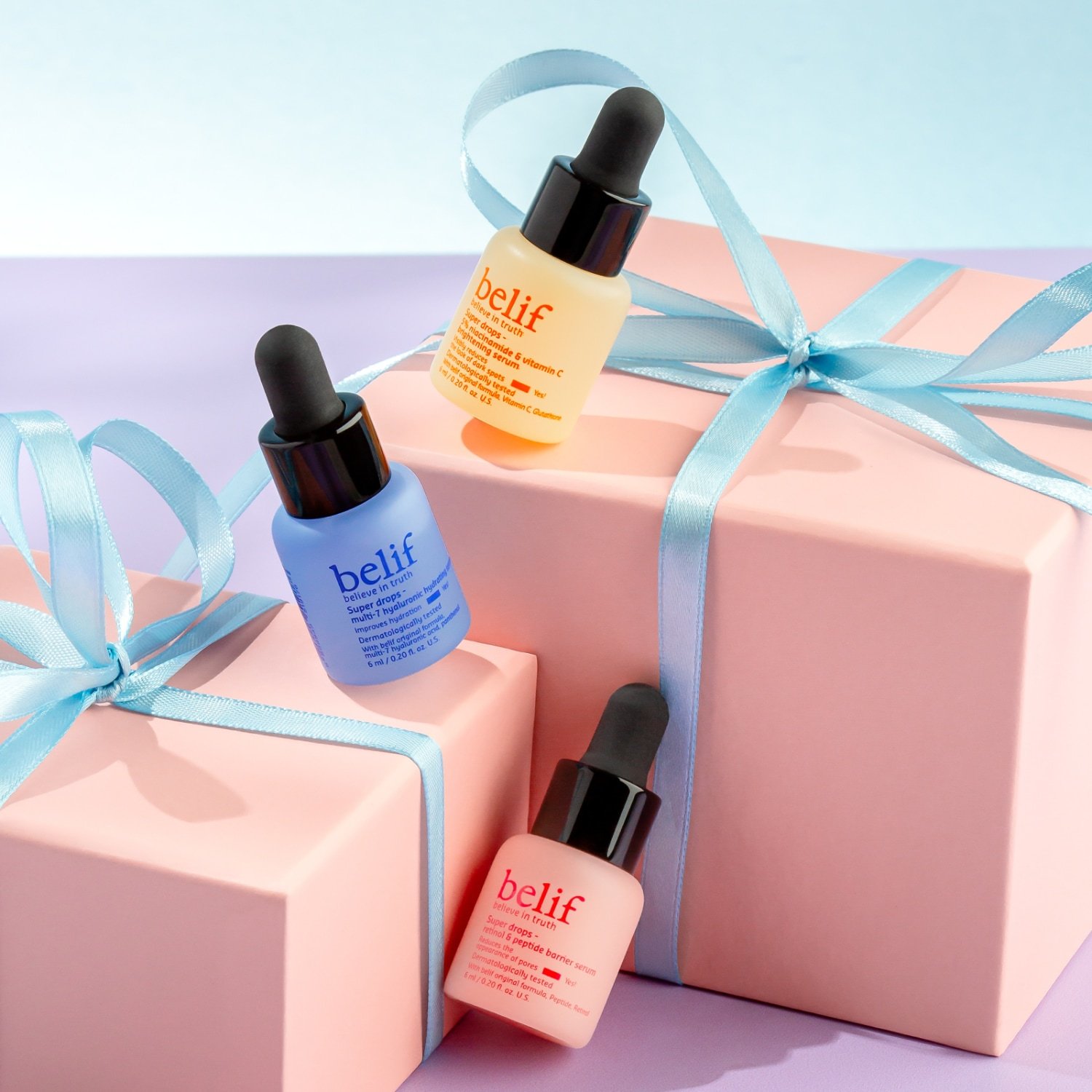 Sada na starostlivosť o tvár Belif „Discover Glowing Serum Mini Kit“ – 1 kus