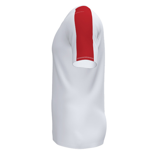Camiseta Manga Corta Joma Academy Iii Blanco Rojo