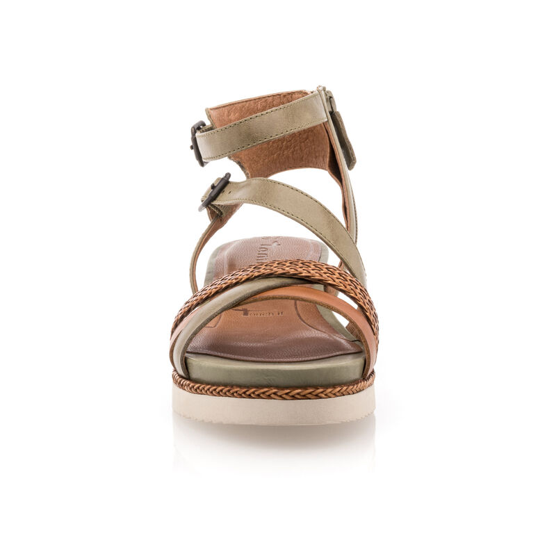 Women's Green Sandals / Open-Toe Shoes