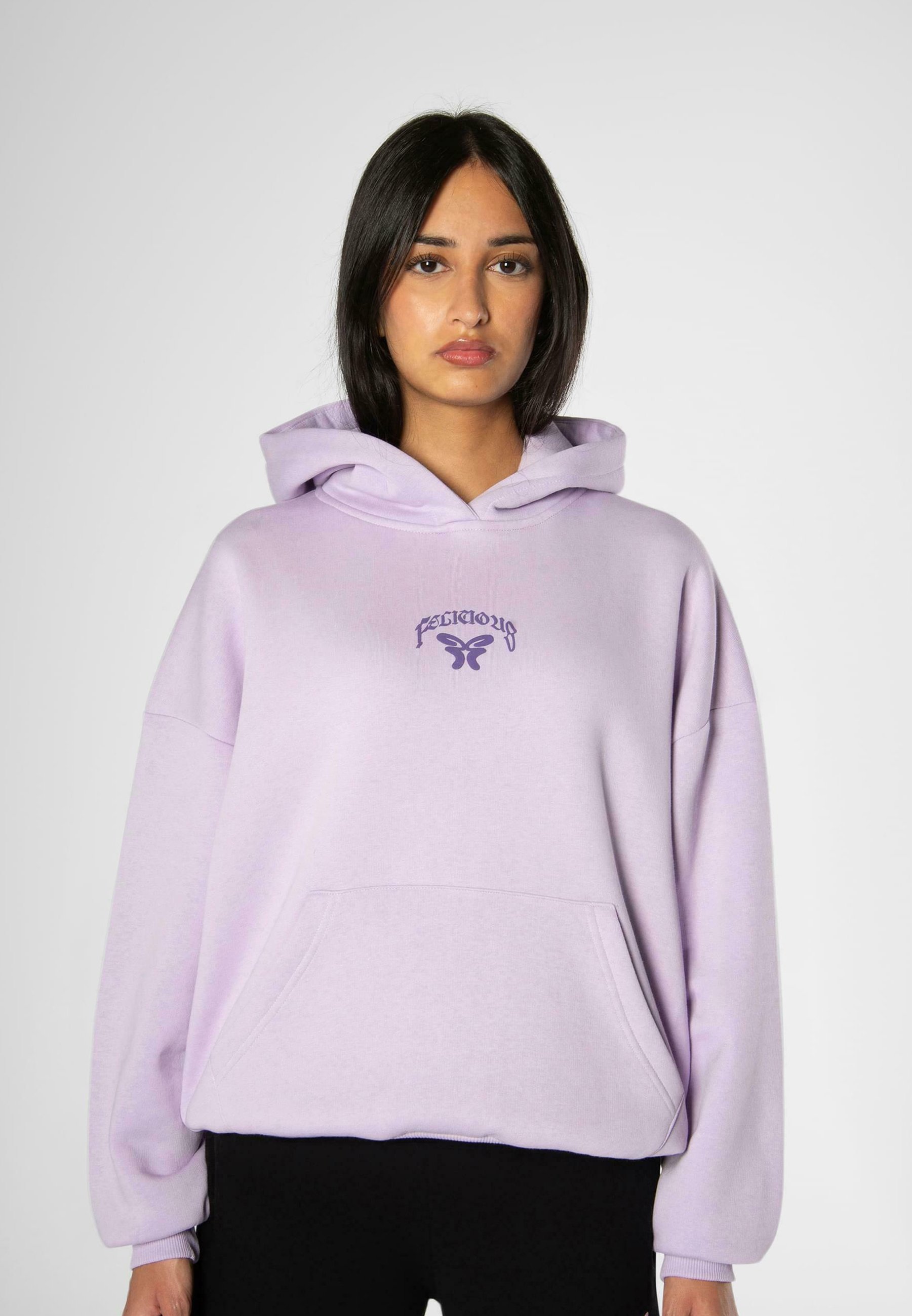 FELICIOUS Hoodie - fel lavendel