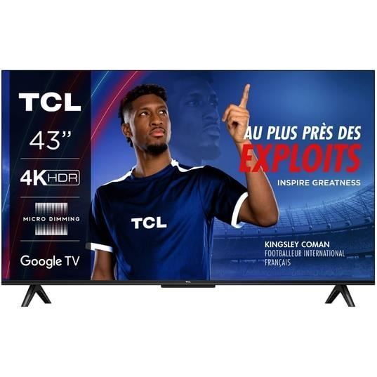 4K LED-tv - TCL - 43V6B - 108 cm - Google TV - HDMI 2.1 - HDR10