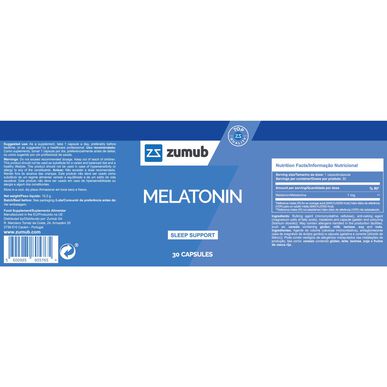Zumub Melatonin 30 kapslí
