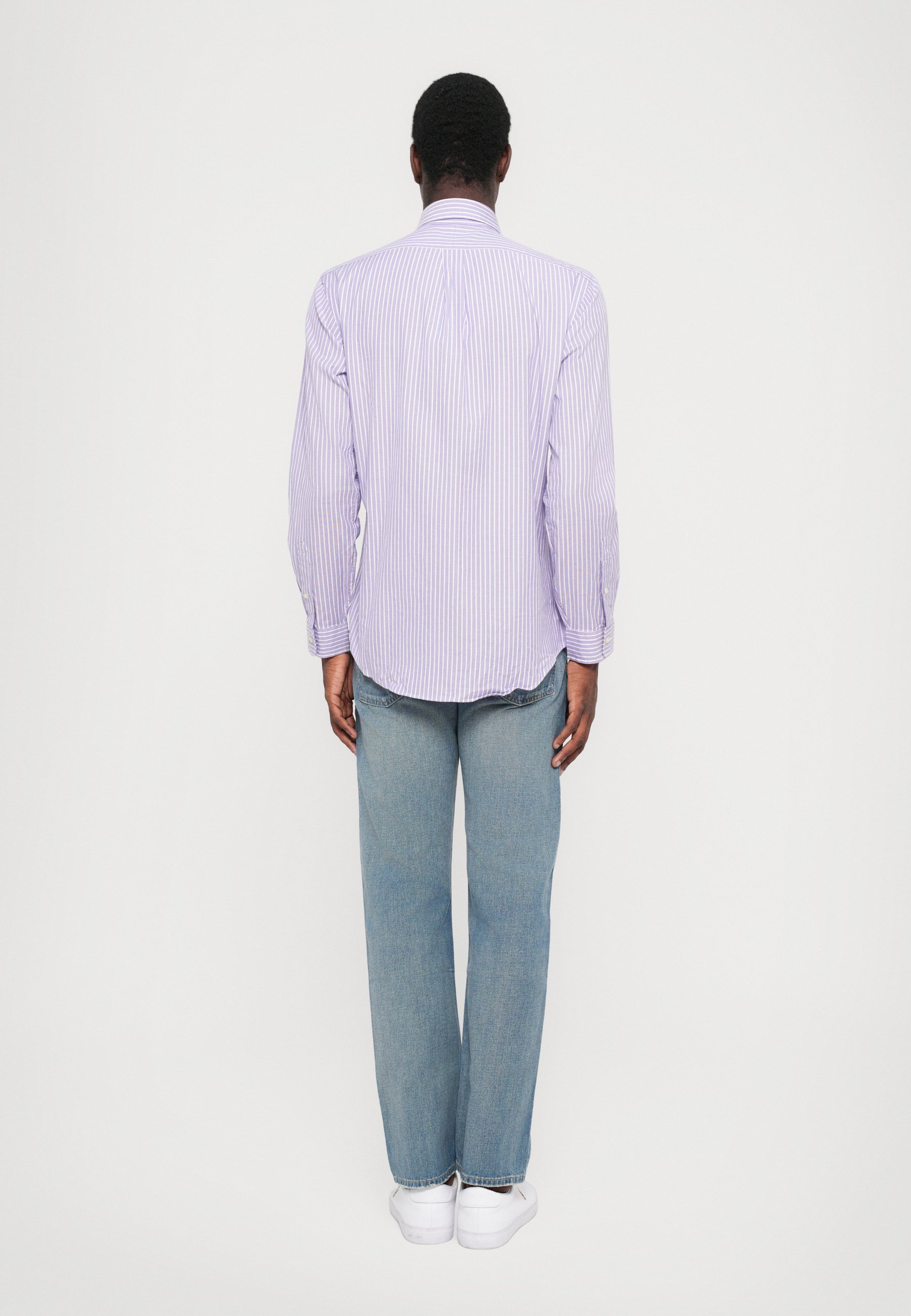 CUSTOM FIT STRIPED SHIRT - Vapaa-ajan kauluspaita - light greenPolo Ralph Lauren