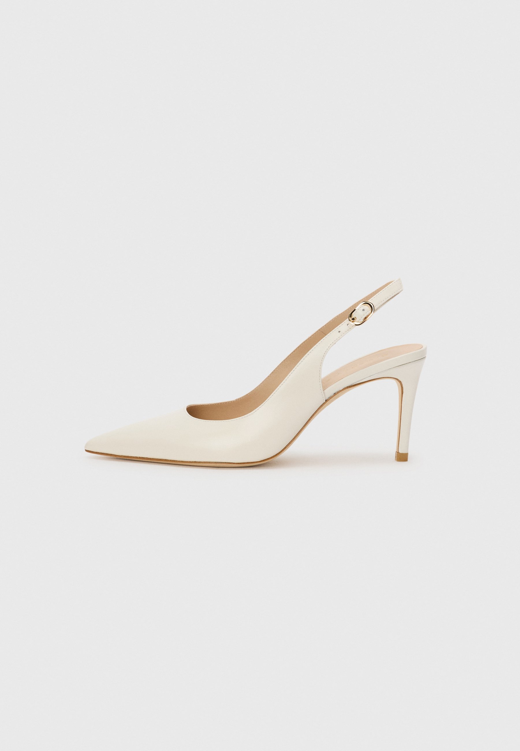 Stuart Weitzman POWER 75 - Kõrged kontsad - kreemikad